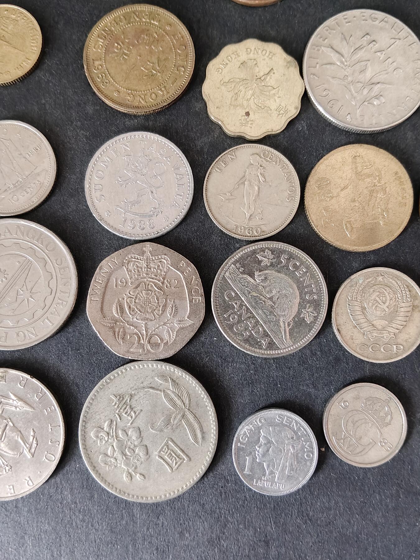 猩哥外币小铺➨【第225场】 硬币24个