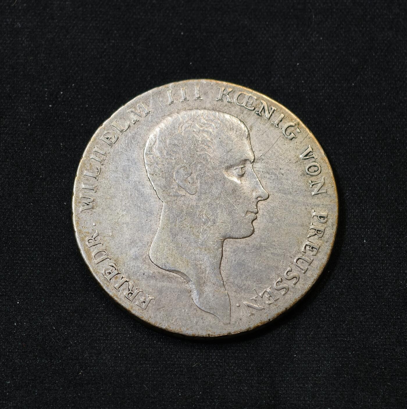 甄臻铺-世界币章拍卖（第56期），送拍享返佣金等优惠多多 1814 德国普鲁士威廉三世 1泰勒