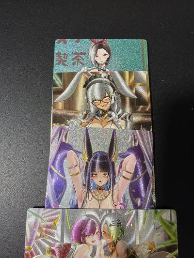 NO.28 好又多金牌大场，每周一站式配齐，方便凑单！（周6晚9点截拍，卖家送拍0抽成！） - 奇点卡牌 性感手游二次元美女 一组四张