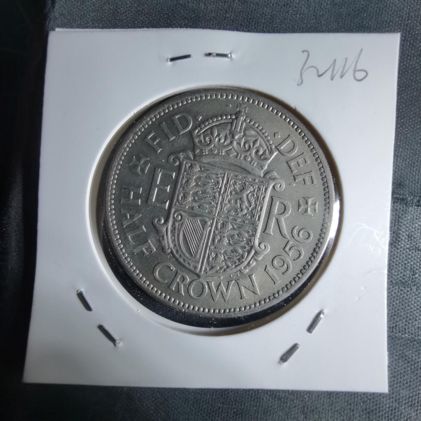 沼泽如烟--第1032场 英国1956年半克朗