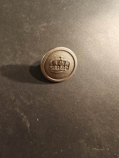 老王徽章第189期 - 一战德国陆军铜扣     21mm