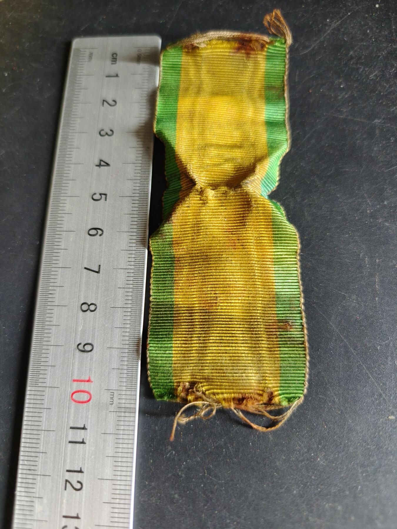 老王徽章第189期 法国军事奖章绶带      10.5cm