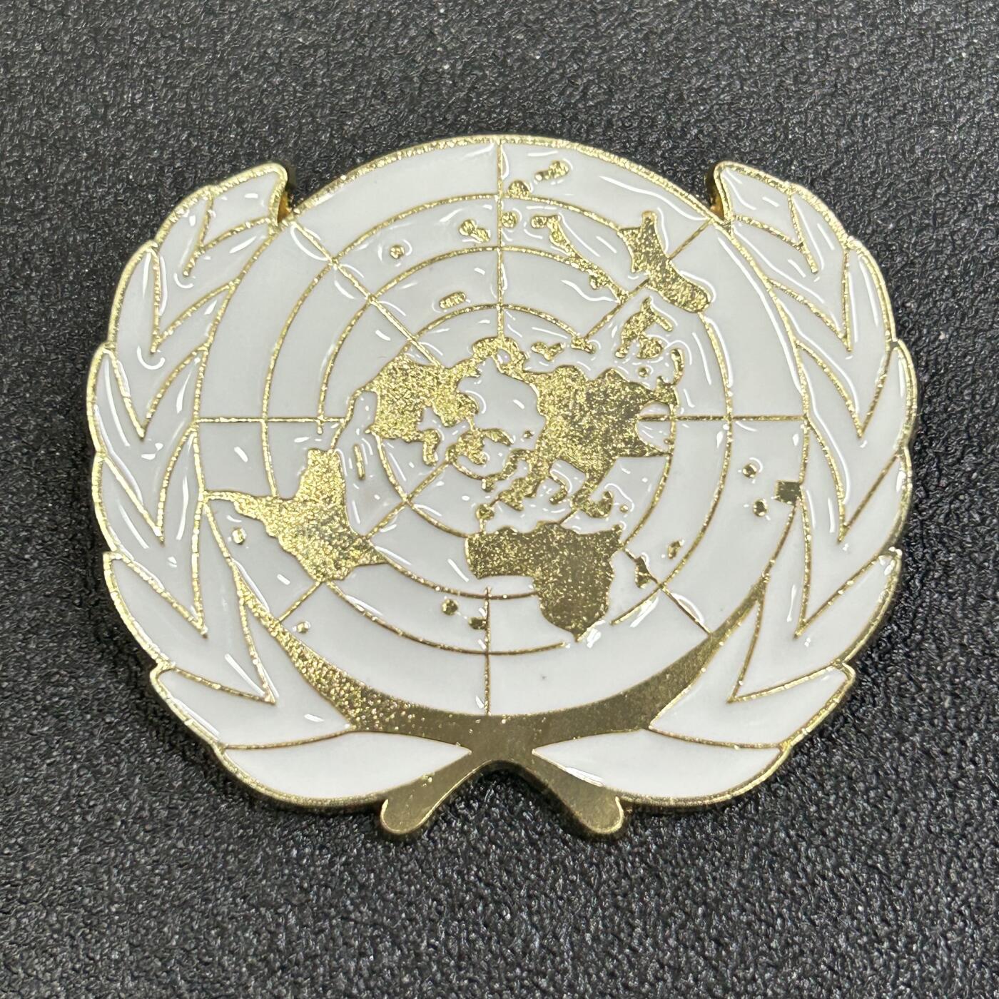 西秦中古拍卖第八十一期  联合国维和帽徽