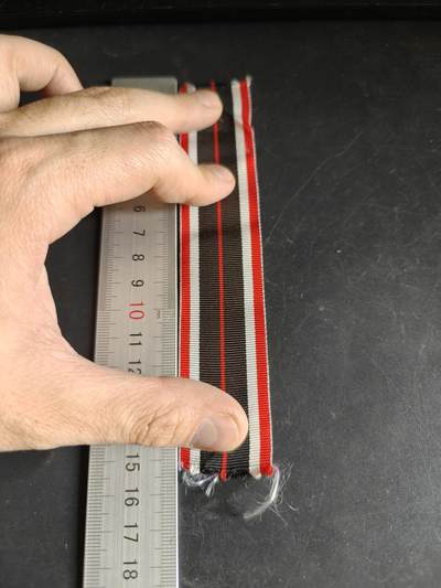 老王徽章第189期 - 德三战功十字奖章绶带      15.5cm