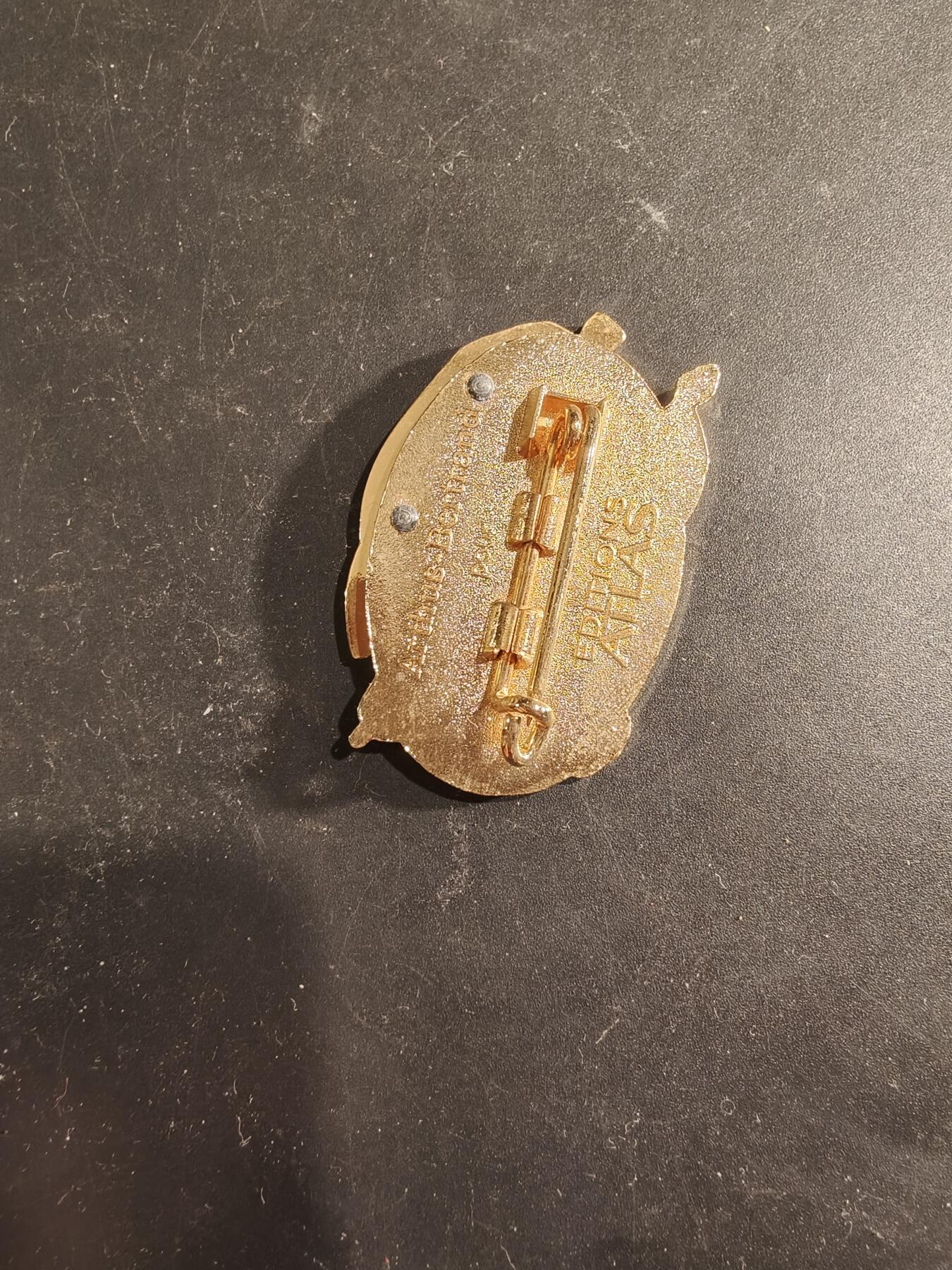 老王徽章第189期 法国陆军第3龙骑兵团证章      该团成立于1649年，并在1997年解散。 