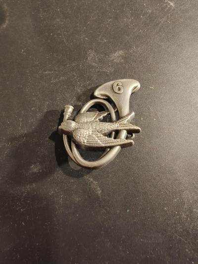 老王徽章第189期 - 法国陆军第6山地步兵营证章