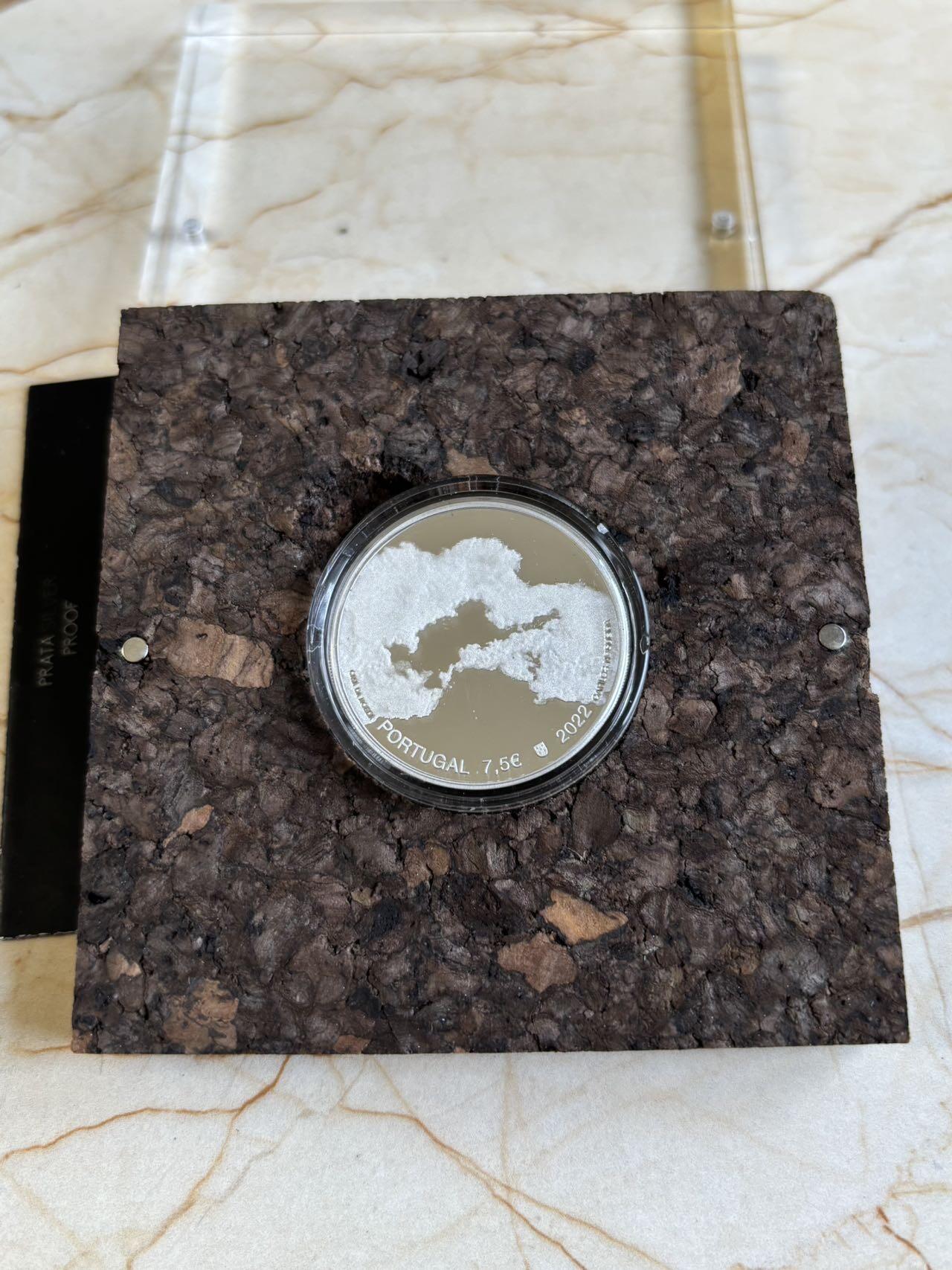 第195期拍卖 葡萄牙2022年何塞·萨拉马戈诞生百年精制纪念银币13.5克，925银，发行30000枚