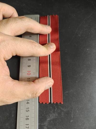 老王徽章第189期 - 德三冻肉奖章绶带      14cm