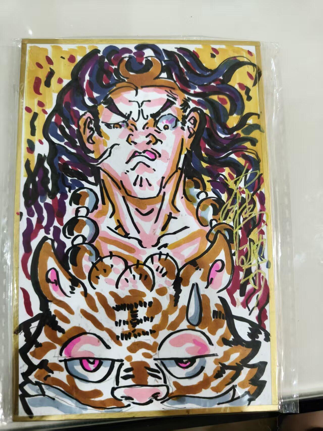 寸草不生拍卖 蛇年第一期 罗琛老师 彩绘 武松