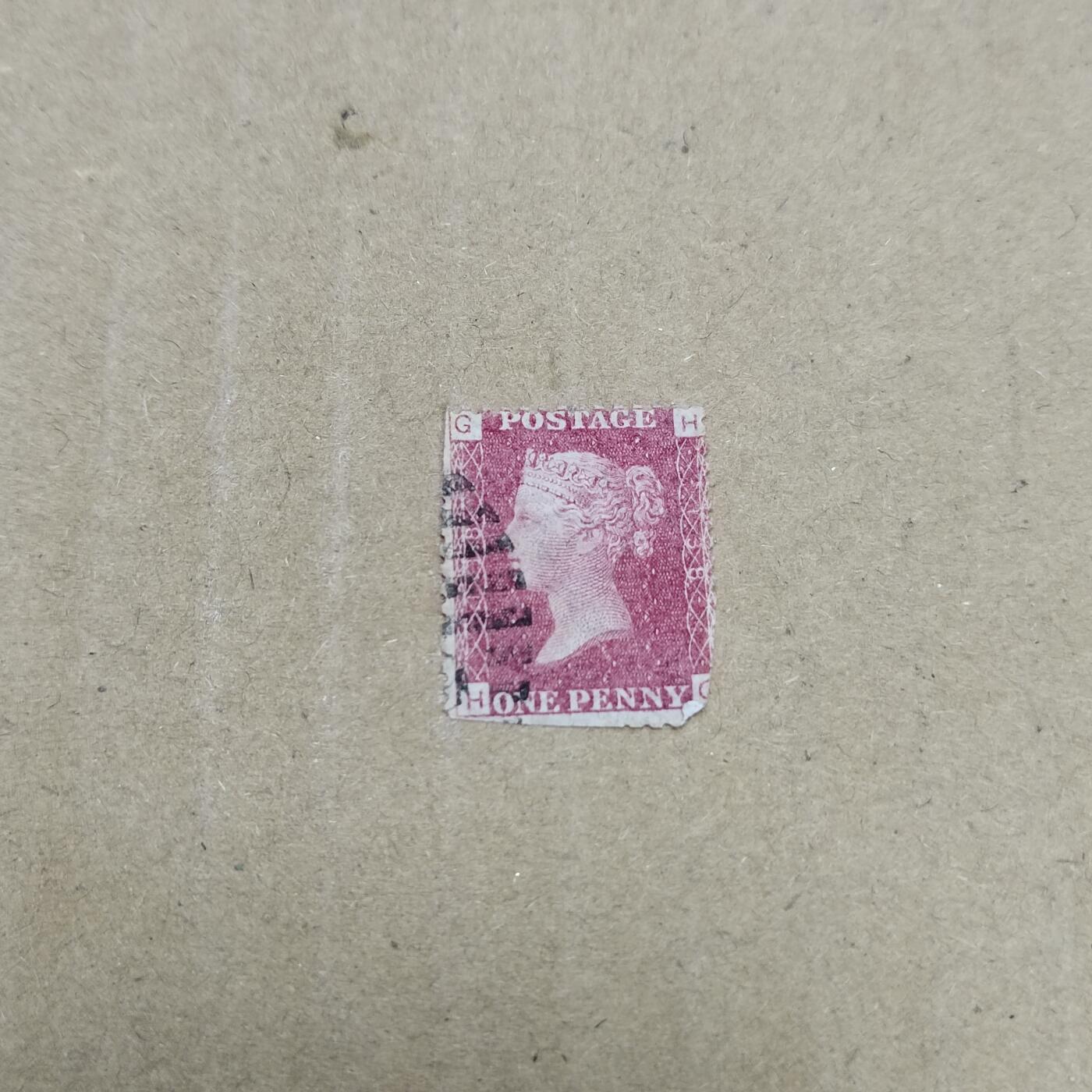 PCAI钱币  26-788 邮票小专场 英国红便士邮票