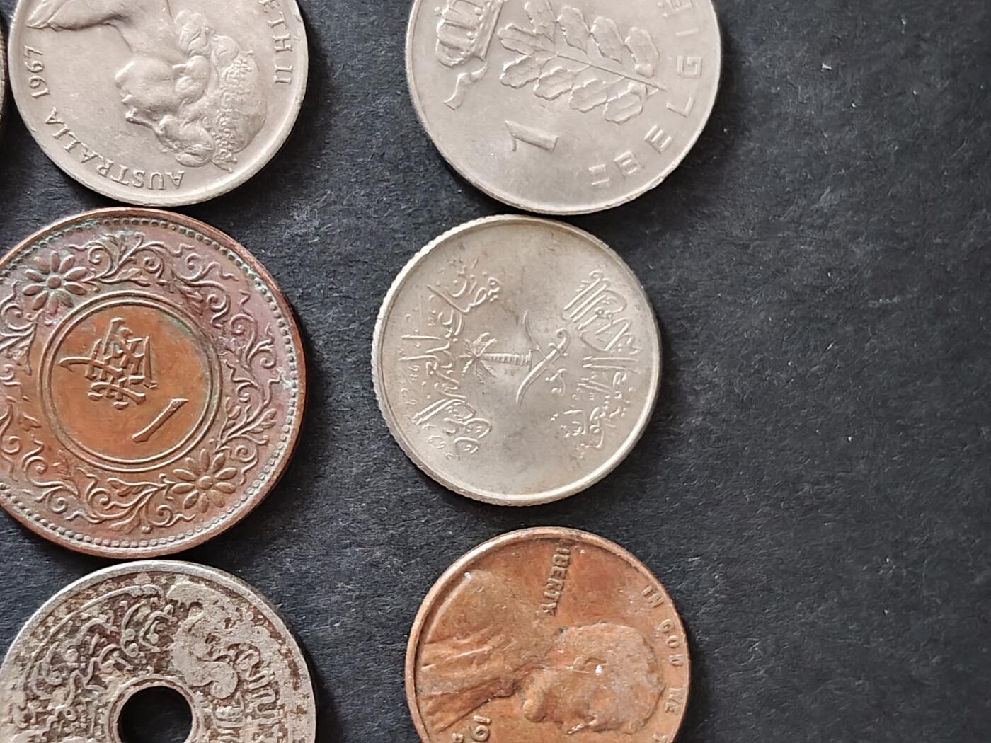 猩哥外币小铺➨【第225场】 硬币20个