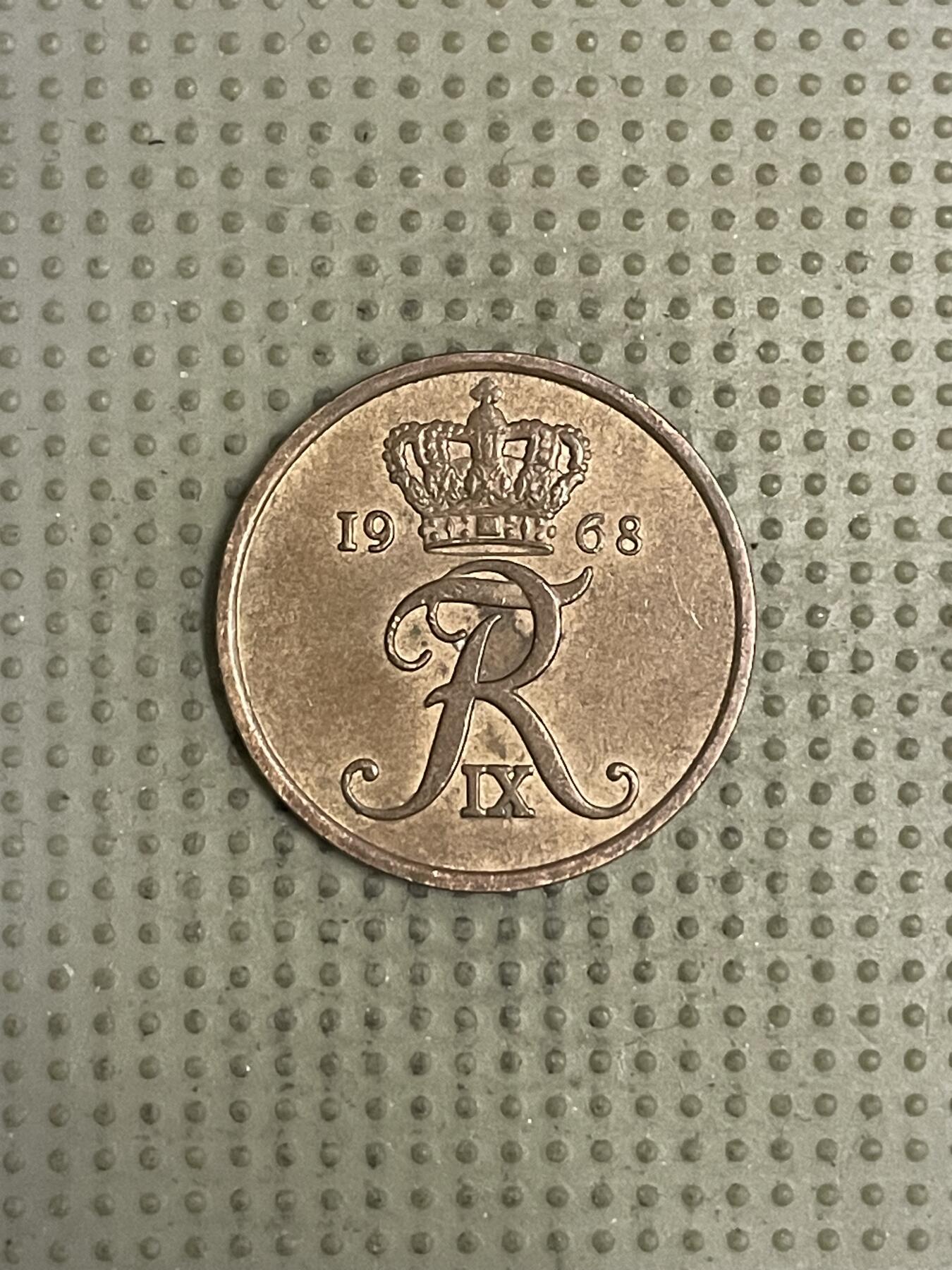 2026年第38场各国散币拍卖（总第188场） 丹麦1968年5欧尔