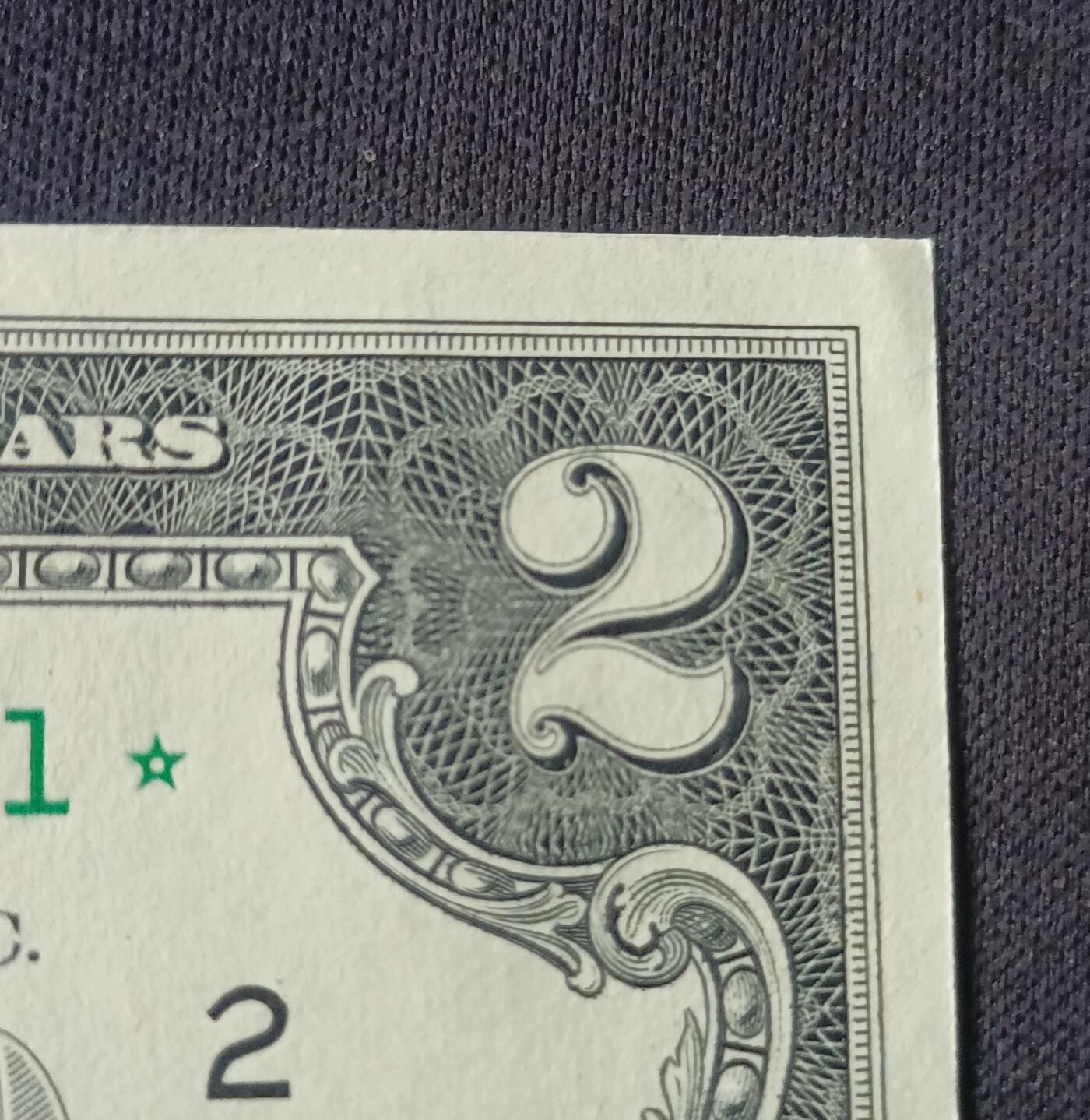 【游宝拍卖】丙午马年第15期 美国-2美元【SERIES-2013 B-纽约 ⭐️补号 B01622001 全新UNC-】