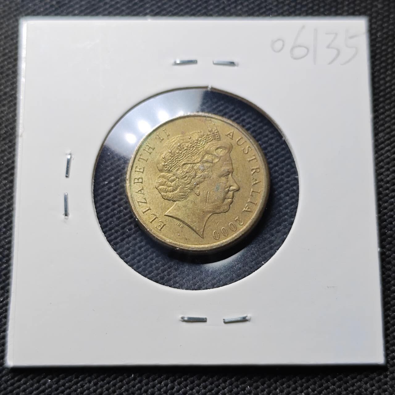 KK钱币收藏小铺  第406期 2月预留时间 周末发货  2000澳大利亚2元