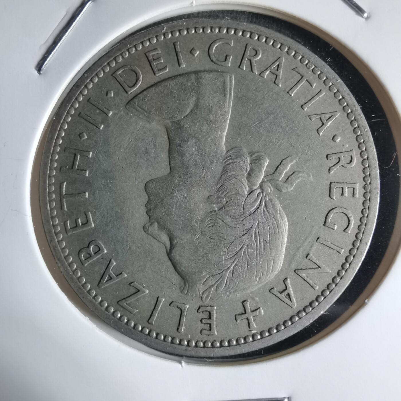 沼泽如烟--第1032场 英国1955年半克朗