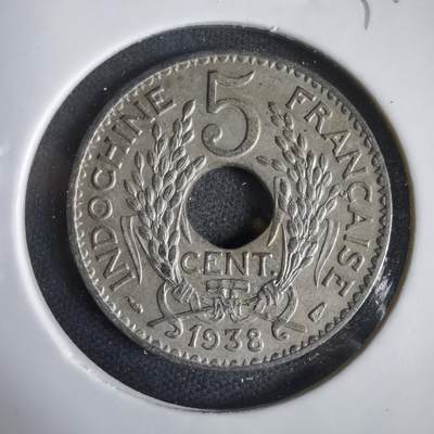 沼泽如烟--第1031场 - 法属印度支那1938年五分