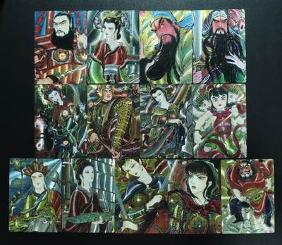 天玑星卡拍第182期《3.30周一截拍》持续收拍收评中 满赠卡需备注 - 昆仑万象 权迎东 手绘复刻卡 粗闪 十三张