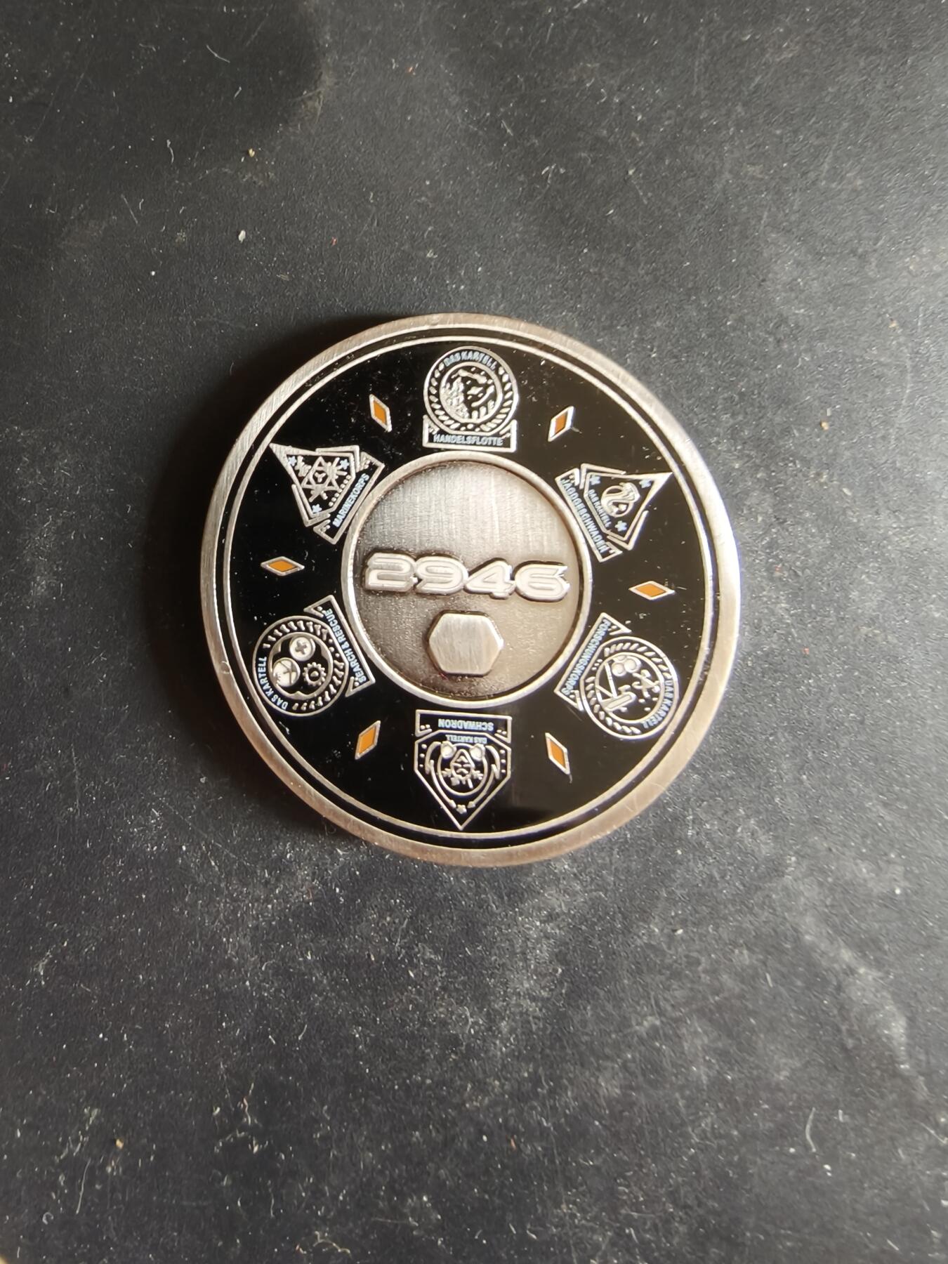 老王徽章第189期 美国海军陆战队纪念章     直径41mm    重量33.5g