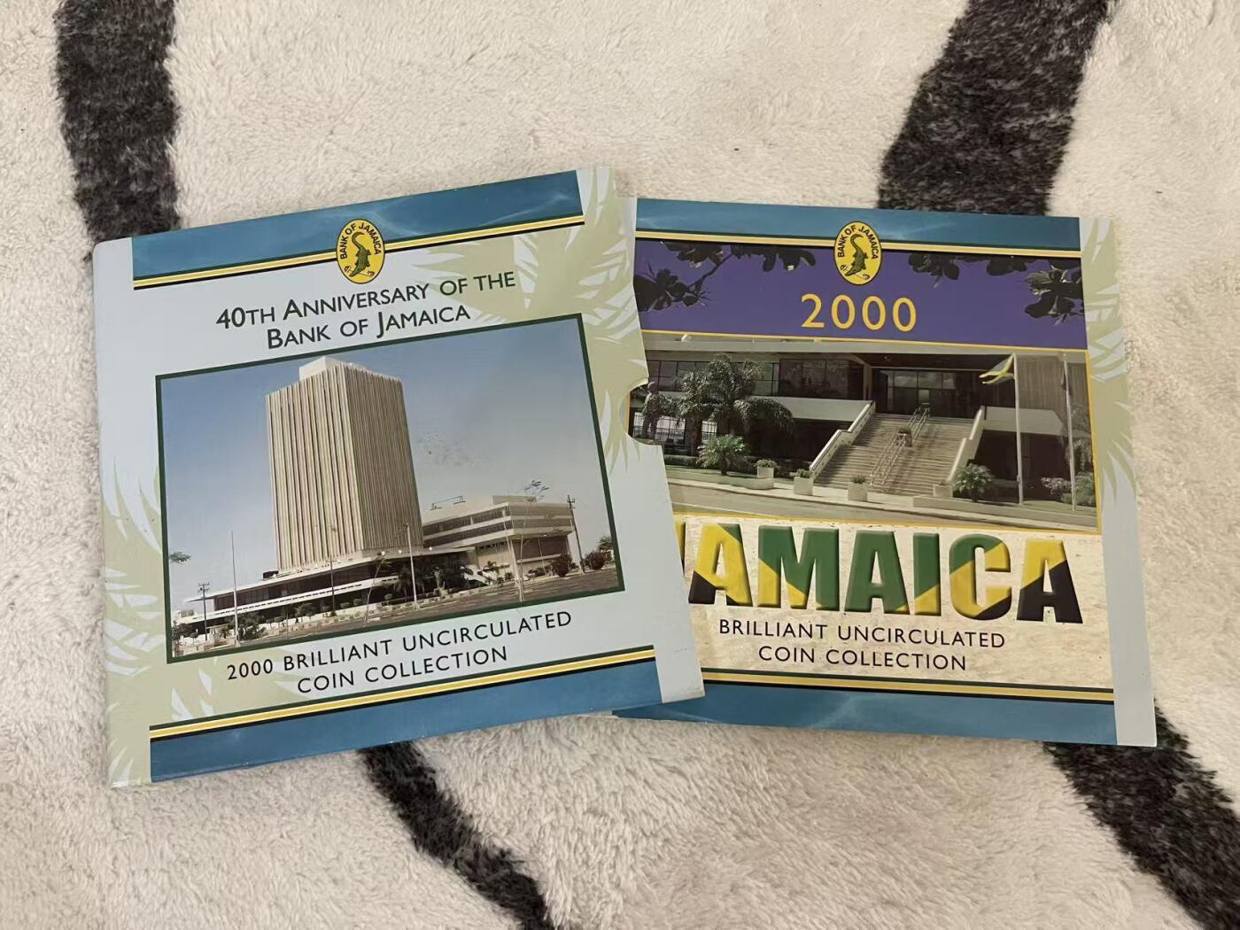 ❤️【币观天下】❤️ 第346期钱币拍卖场- 2026.3.27周五晚上6点半场 长期征集拍品  牙买加2000年银行成立40周年官方套币 少见