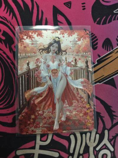 寸草不生拍卖 蛇年第一期 - 山河潮玩 花仙纪  枫叶 粗闪