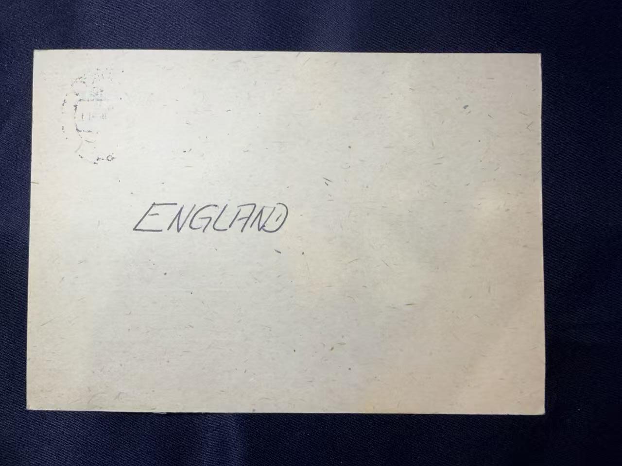 云宸嘉赏-勋臻文献佳藏优品精选场次（低佣 转发佣金红包） （威利・尼贝格环形路）赫伯特发给英格兰威利的明信片