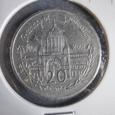 沼泽如烟--第1031场 - 澳大利亚2001年20分纪念币