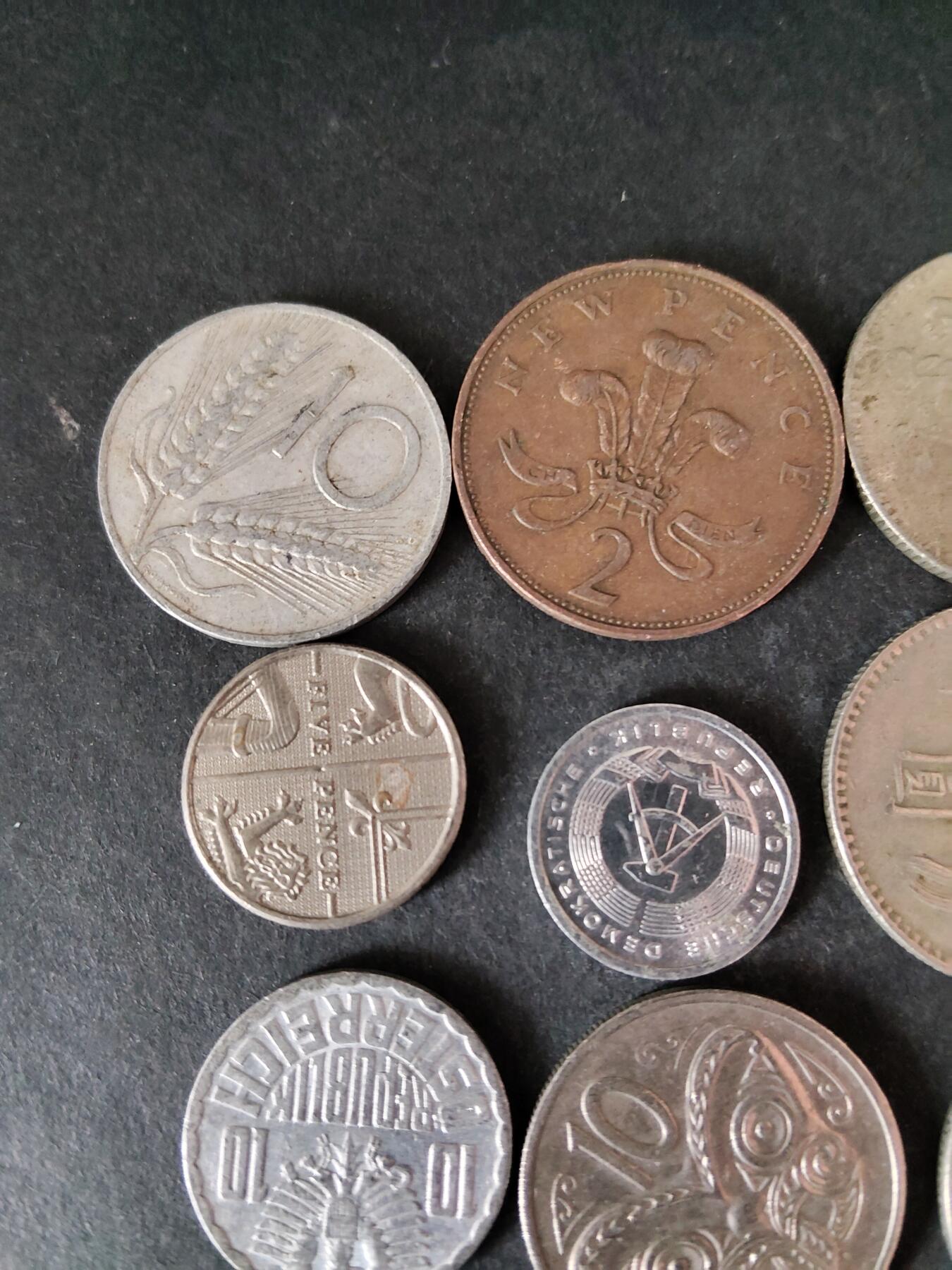 猩哥外币小铺➨【第225场】 硬币16个