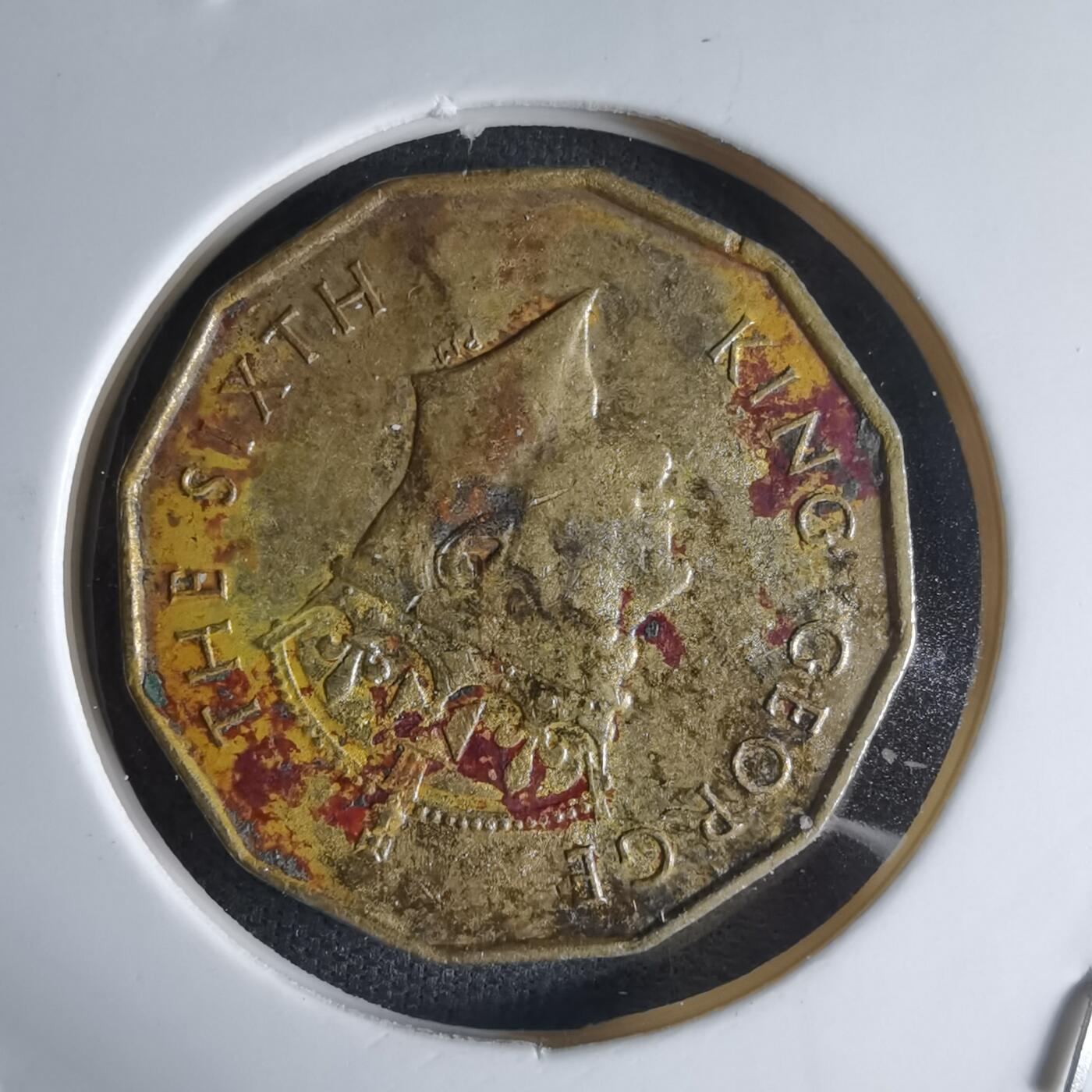 沼泽如烟--第1032场 斐济1950年3便士