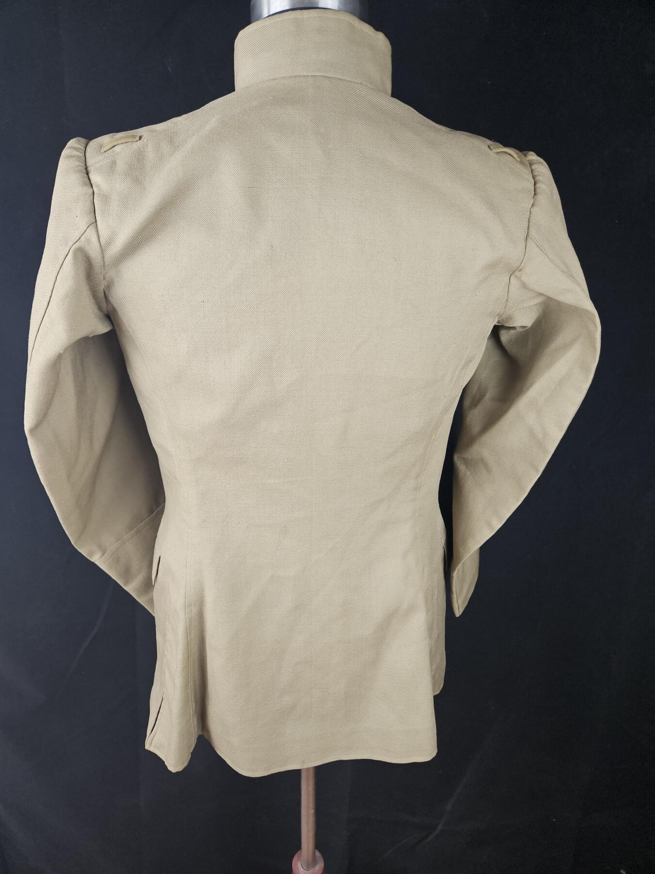 0元起拍勋章 第342期 咸鱼国勋章拍卖专场 3月29日（周日）下午6：00开始 苏联西伯利亚囚服 改四五将官上衣夏服 领围39 胸围95 衣长76 肩宽42 袖长57