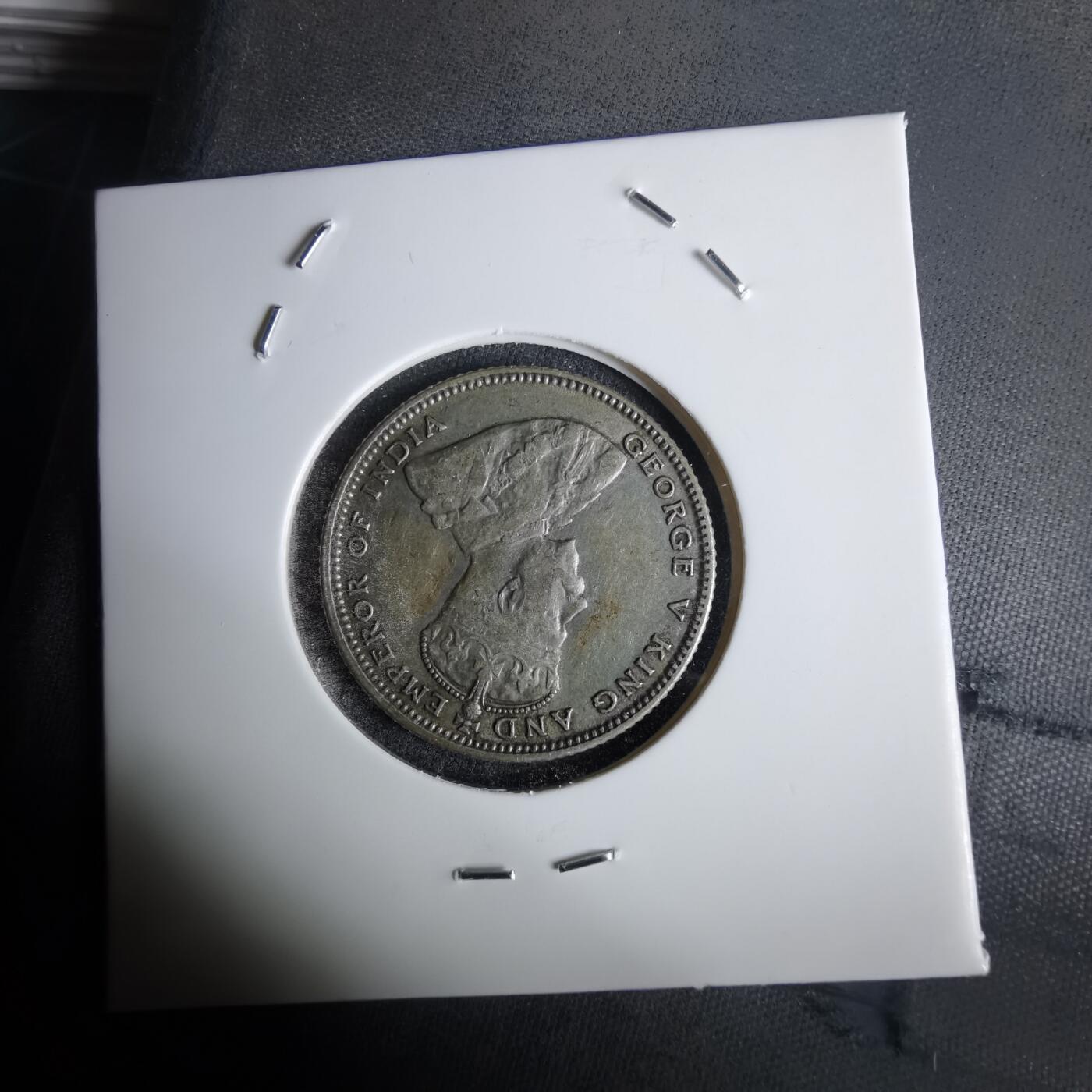 沼泽如烟--第1032场 英属海峡1926年20分银币