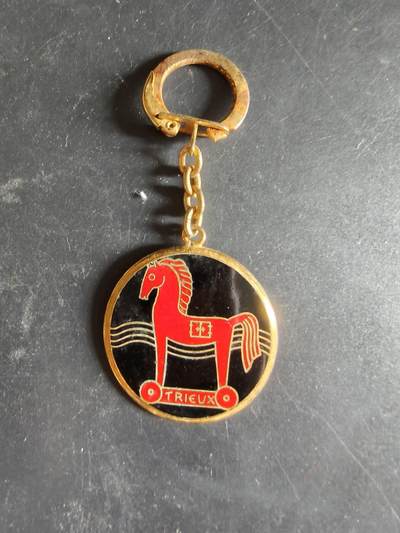 老王徽章第189期 - 法国亚瑟贝特朗钥匙扣