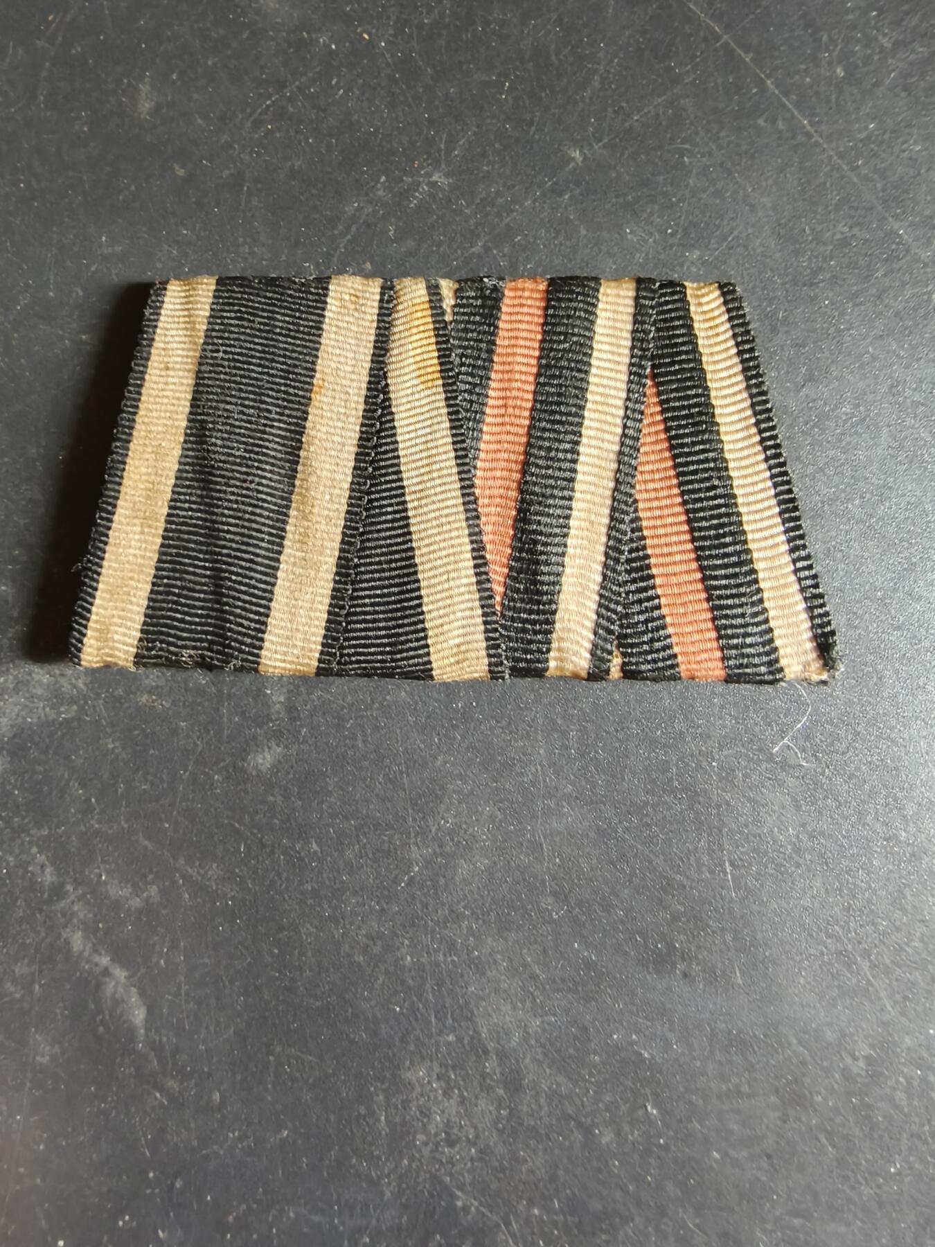 老王徽章第189期 德国一战二铁、兴登堡奖章梯形连挂