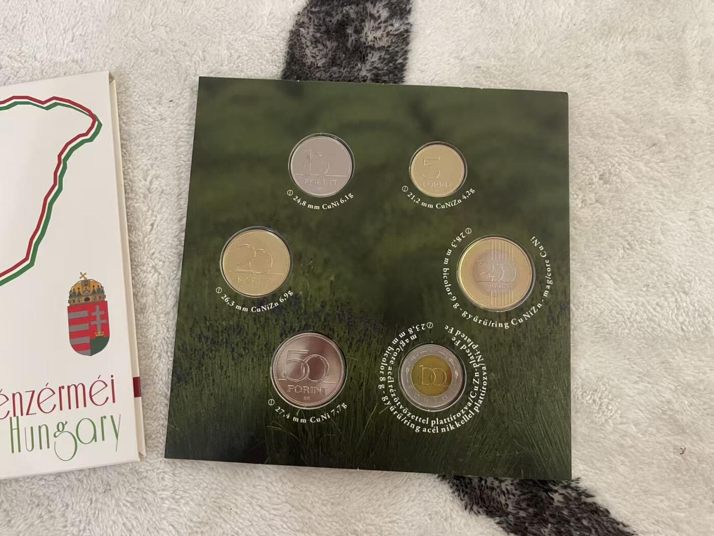 ❤️【币观天下】❤️ 第346期钱币拍卖场- 2026.3.27周五晚上6点半场 长期征集拍品  匈牙利2013年官方套币 含两枚高值双色币