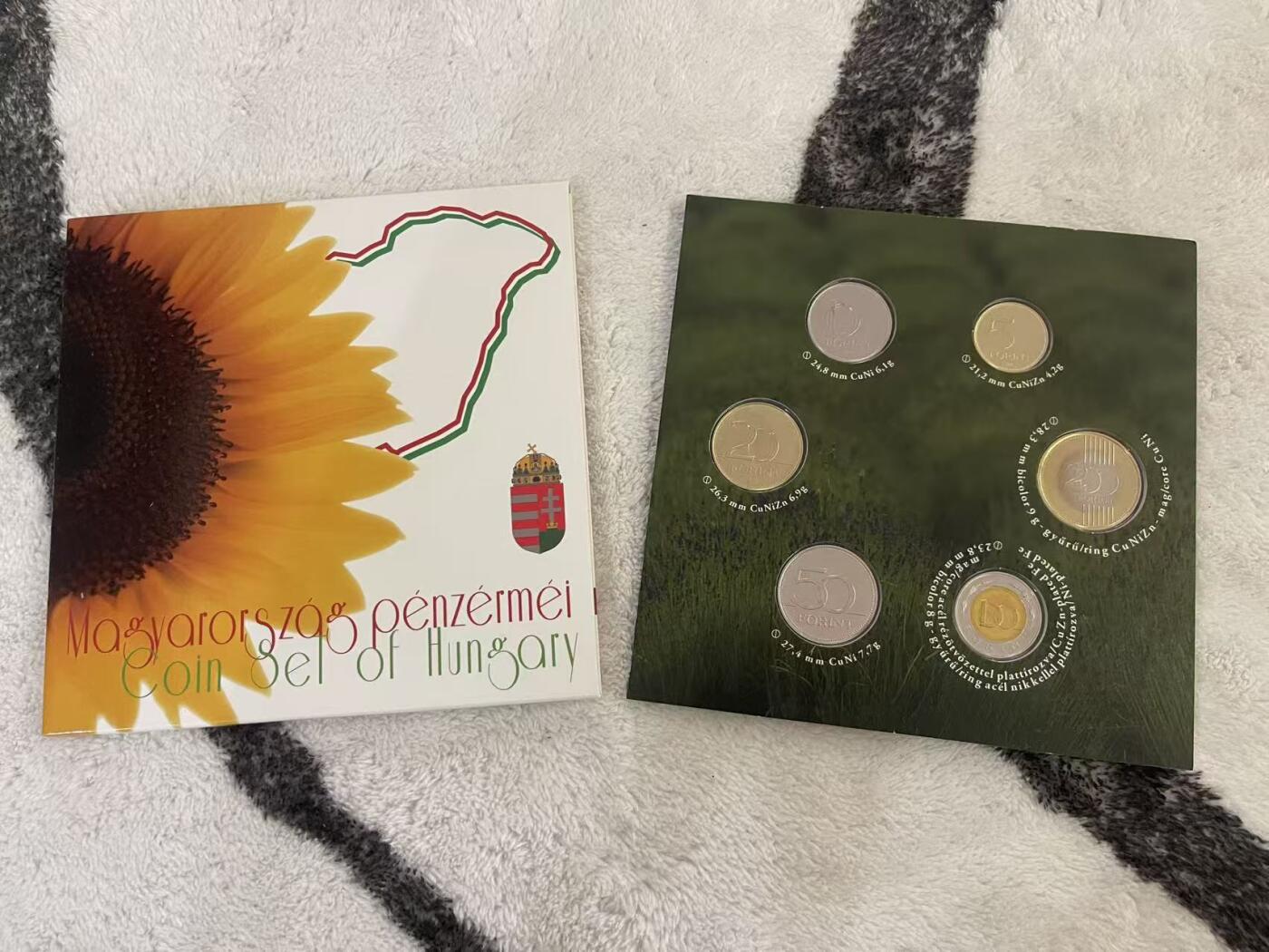 ❤️【币观天下】❤️ 第346期钱币拍卖场- 2026.3.27周五晚上6点半场 长期征集拍品  匈牙利2013年官方套币 含两枚高值双色币