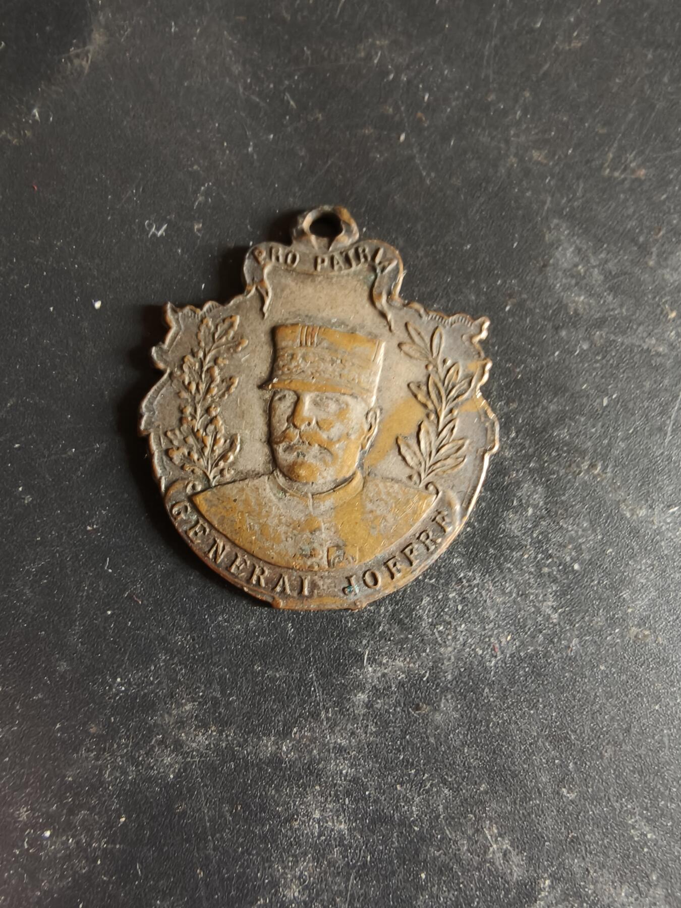 老王徽章第189期 法国一战约瑟夫·霞飞将军纪念章