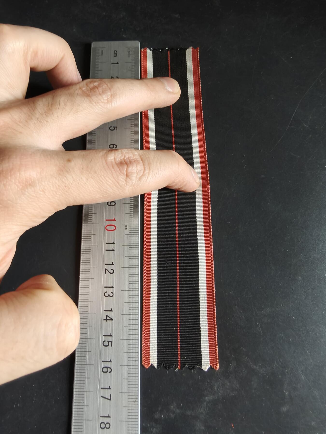 老王徽章第189期 德三战功十字奖章绶带      16cm