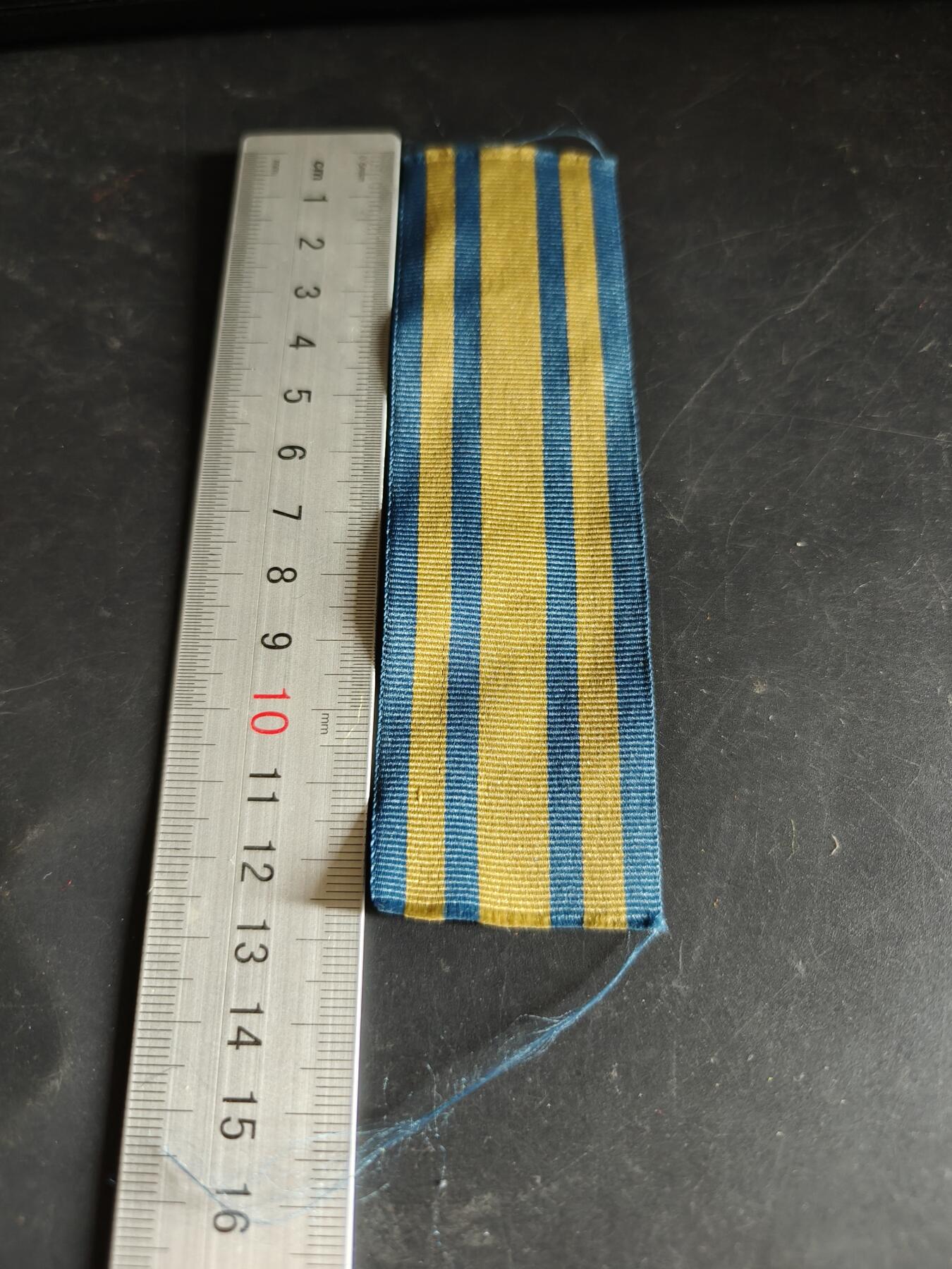 老王徽章第189期 意大利庚子奖章绶带      12.5cm