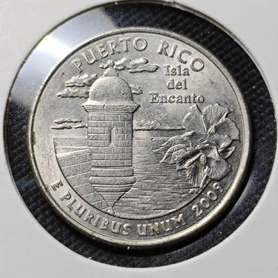 KK钱币收藏小铺  第406期 2月预留时间 周末发货 -  2009美国25分纪念币