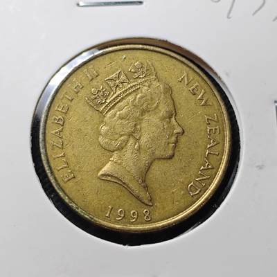 KK钱币收藏小铺  第407期 2月预留时间 周末发货 -  新西兰2元