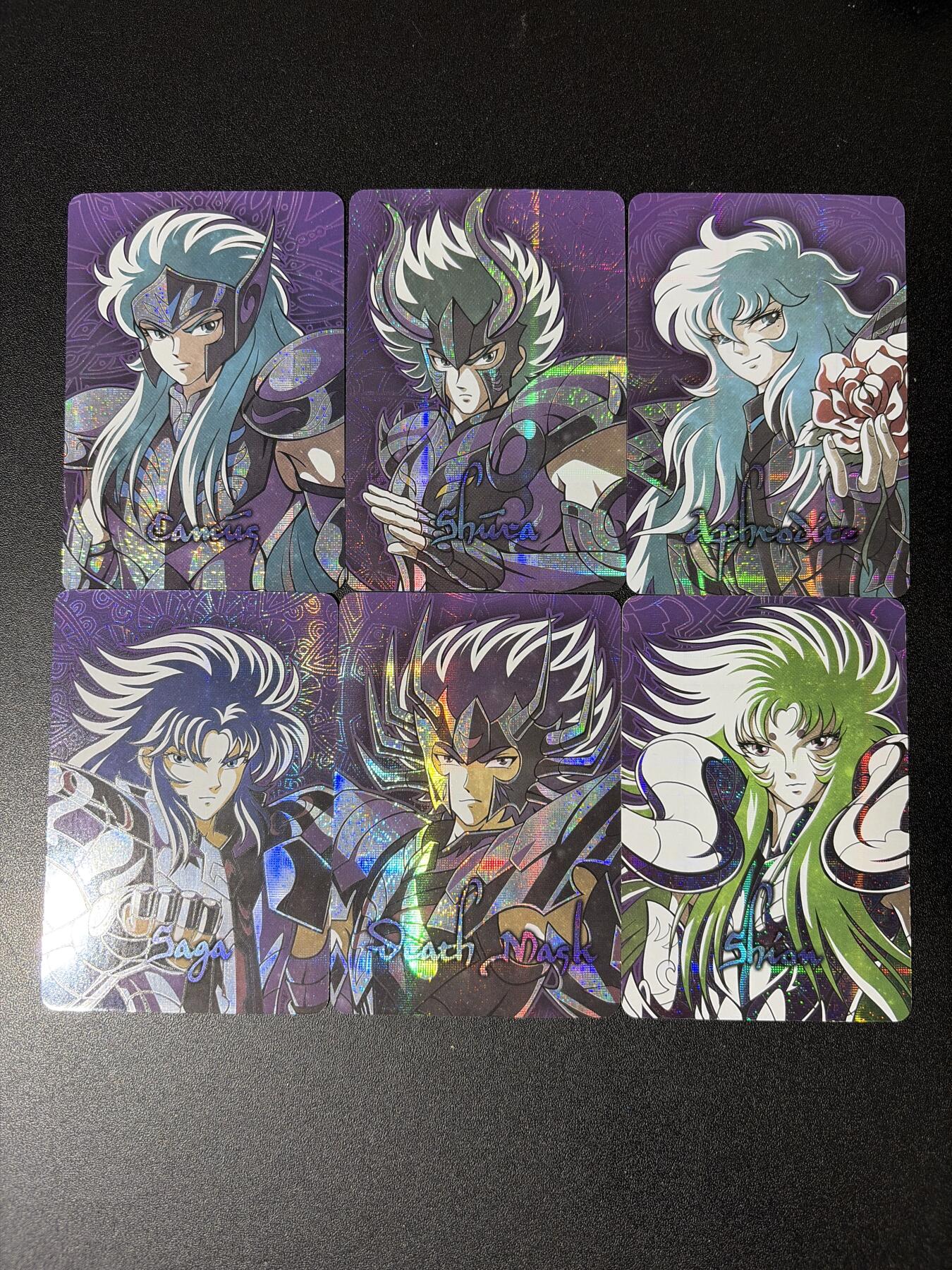 NO.28 好又多金牌大场，每周一站式配齐，方便凑单！（周6晚9点截拍，卖家送拍0抽成！） 骁骑营卡牌 复古圣斗士系列 星光彩闪6张