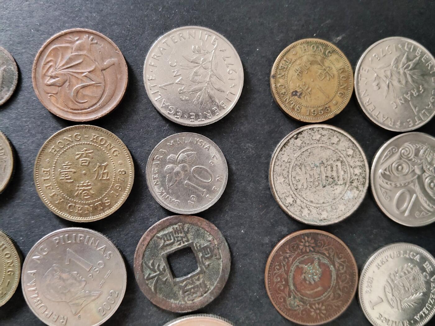 猩哥外币小铺➨【第225场】 硬币20个