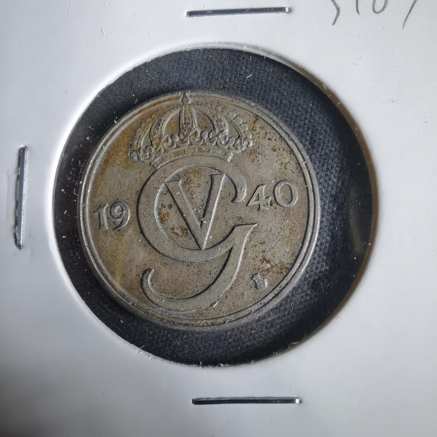 沼泽如烟--第1031场 瑞典1940年50欧尔