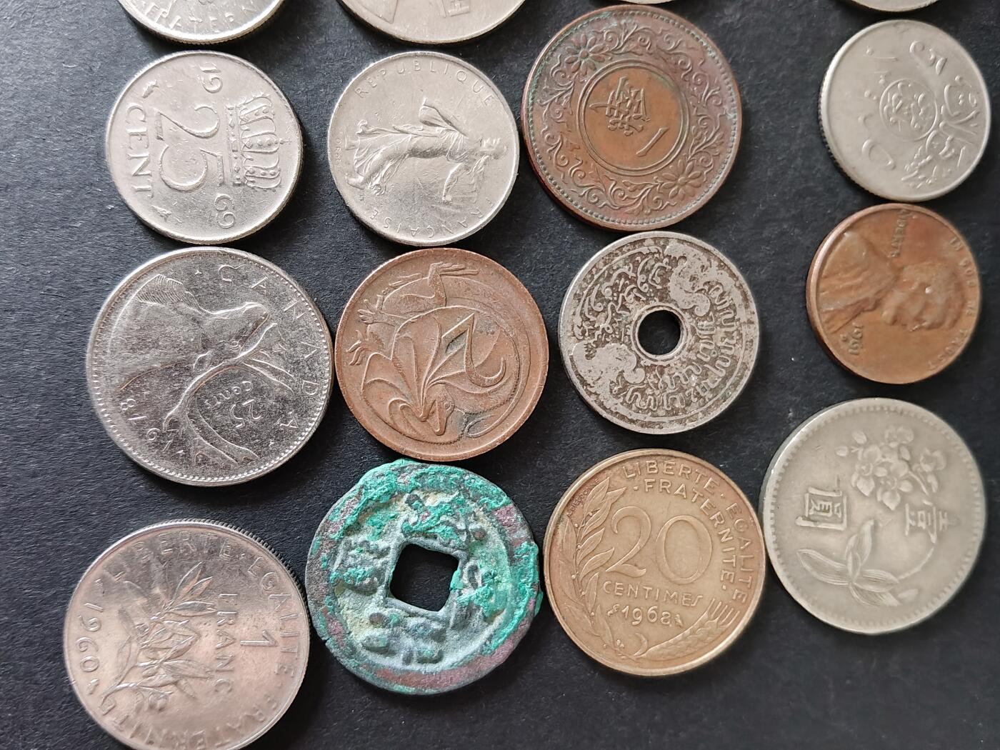 猩哥外币小铺➨【第225场】 硬币20个