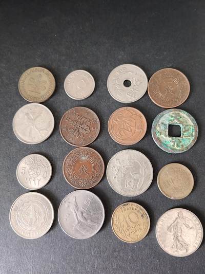 猩哥外币小铺➨【第225场】 - 硬币16个