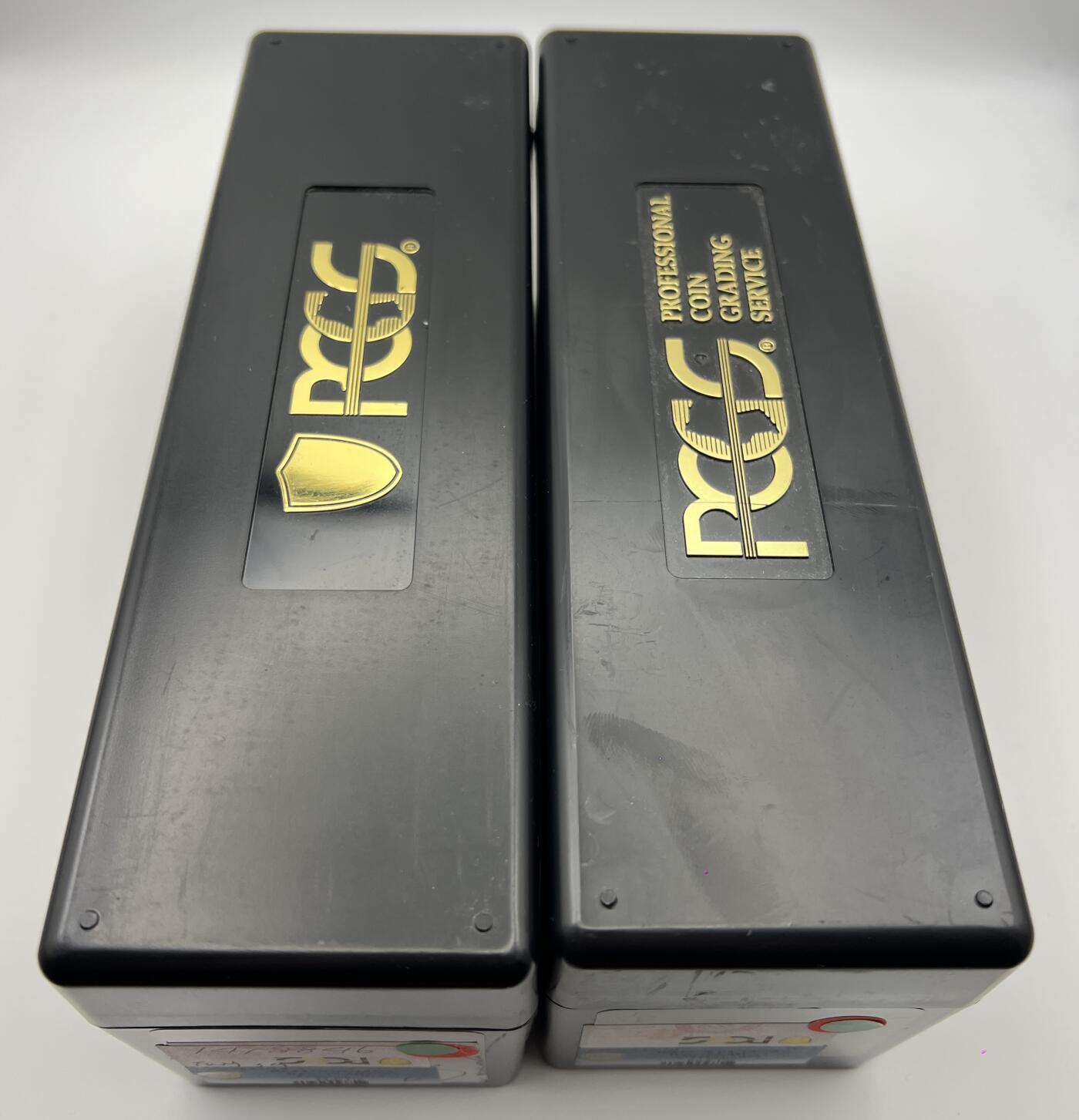 S&S Numismatic世界钱币-拍卖 第123期  4个一起-PCGS原厂收纳盒（送评回来的盒子几乎未使用）