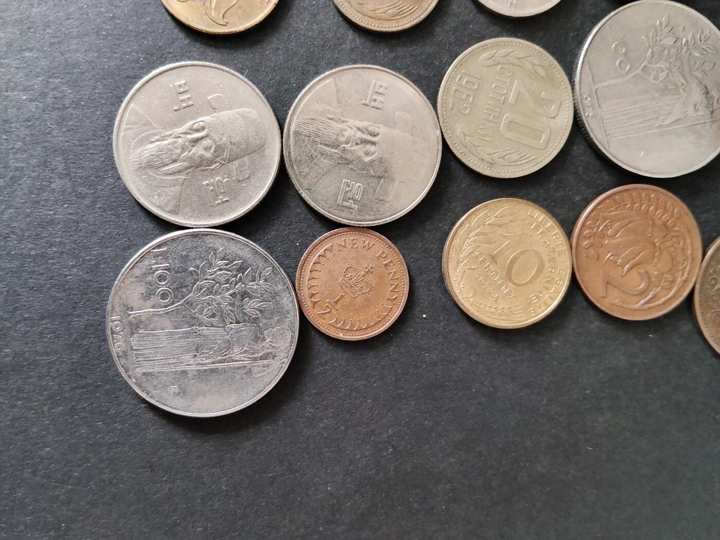 猩哥外币小铺➨【第225场】 硬币20个