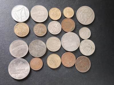 猩哥外币小铺➨【第225场】 - 硬币20个