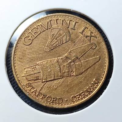 KK钱币收藏小铺  第407期 2月预留时间 周末发货 -  美国航天纪念铜章