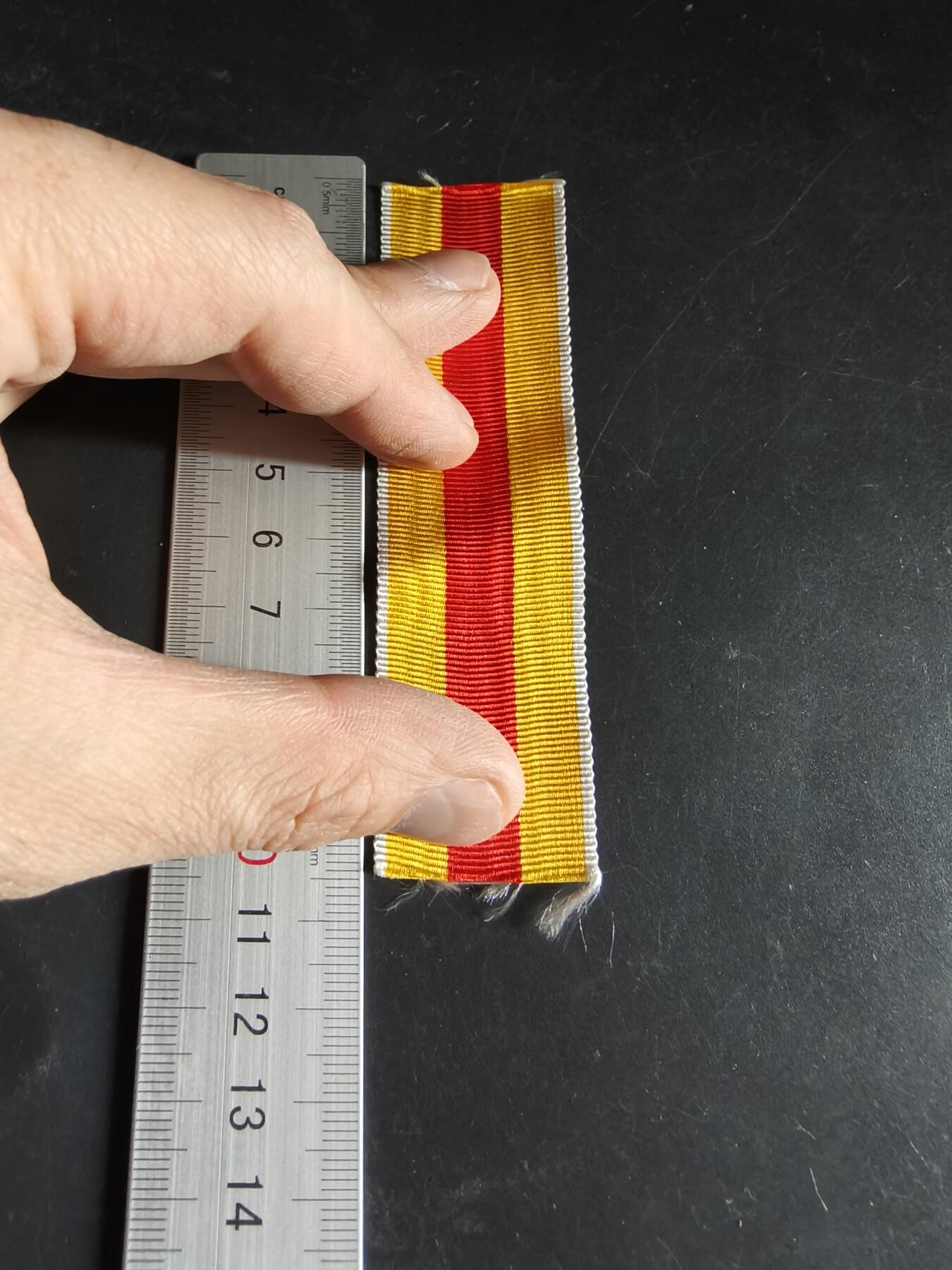 老王徽章第189期 德国一战巴登大公国战功奖章绶带      10.5cm