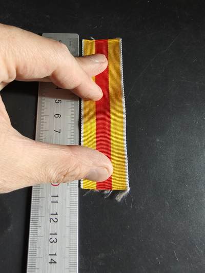 老王徽章第189期 - 德国一战巴登大公国战功奖章绶带      10.5cm